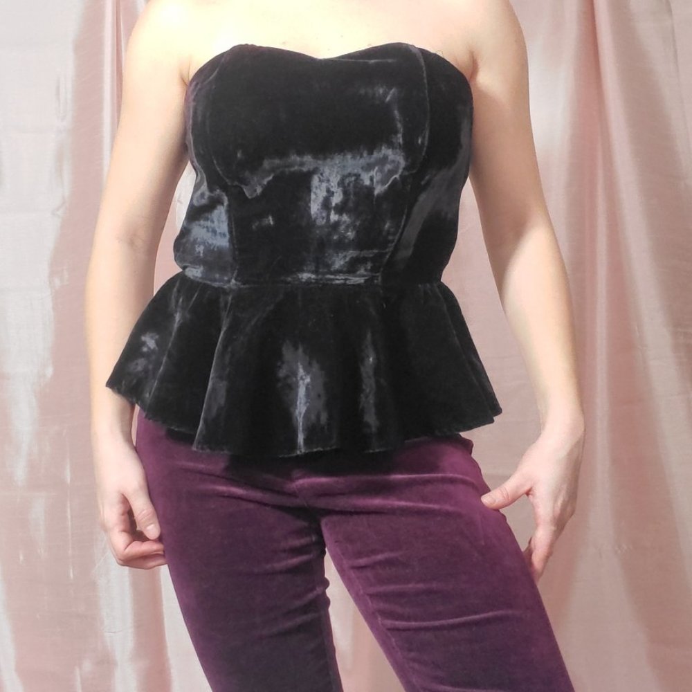 Deep Purple Velvet Pant